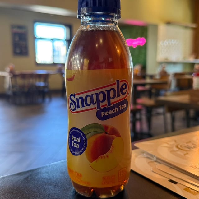 Snapple Peach.