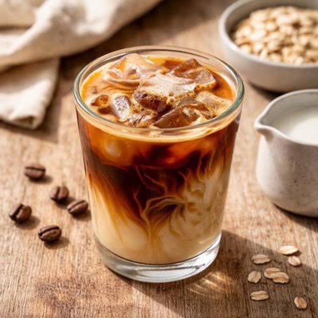 Organic Iced Coffee.