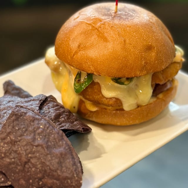 The Angry Bird Chicken Burger (Arthur Kill).