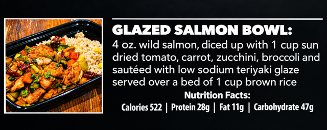 Mp Glazed Salmon.