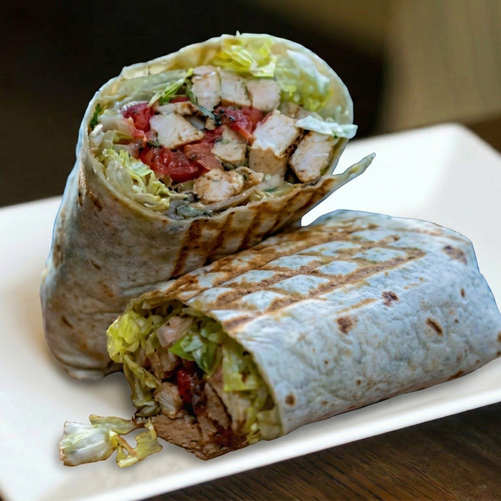 Bella Chicken Wrap.