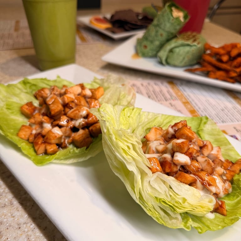 Chicken Lettuce Wraps