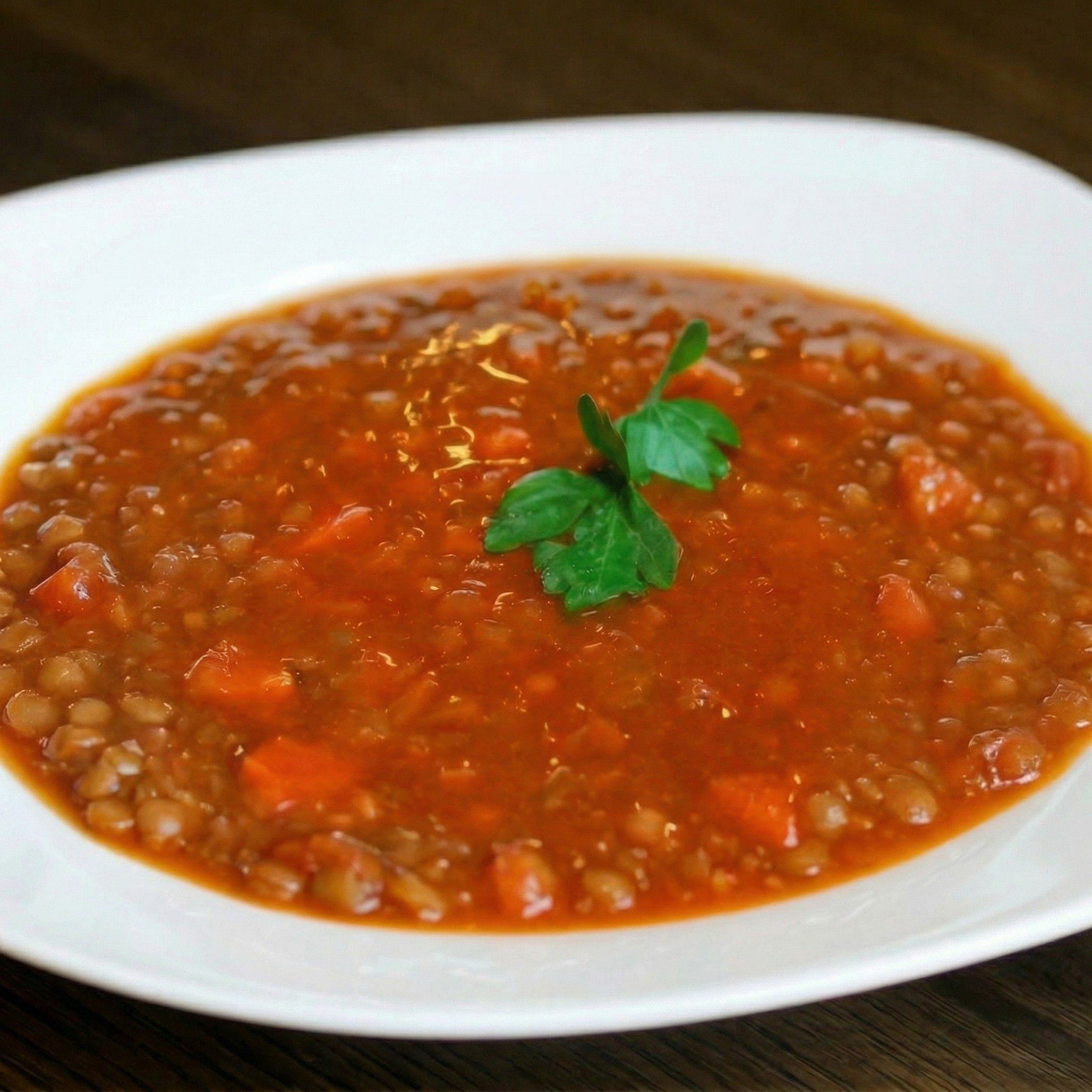 Vegetable Lentil Soup.