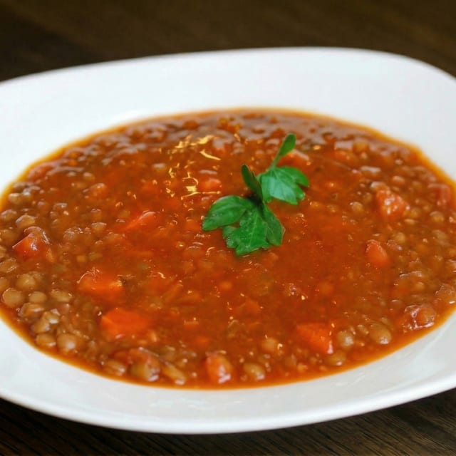 Vegetable Lentil Soup.