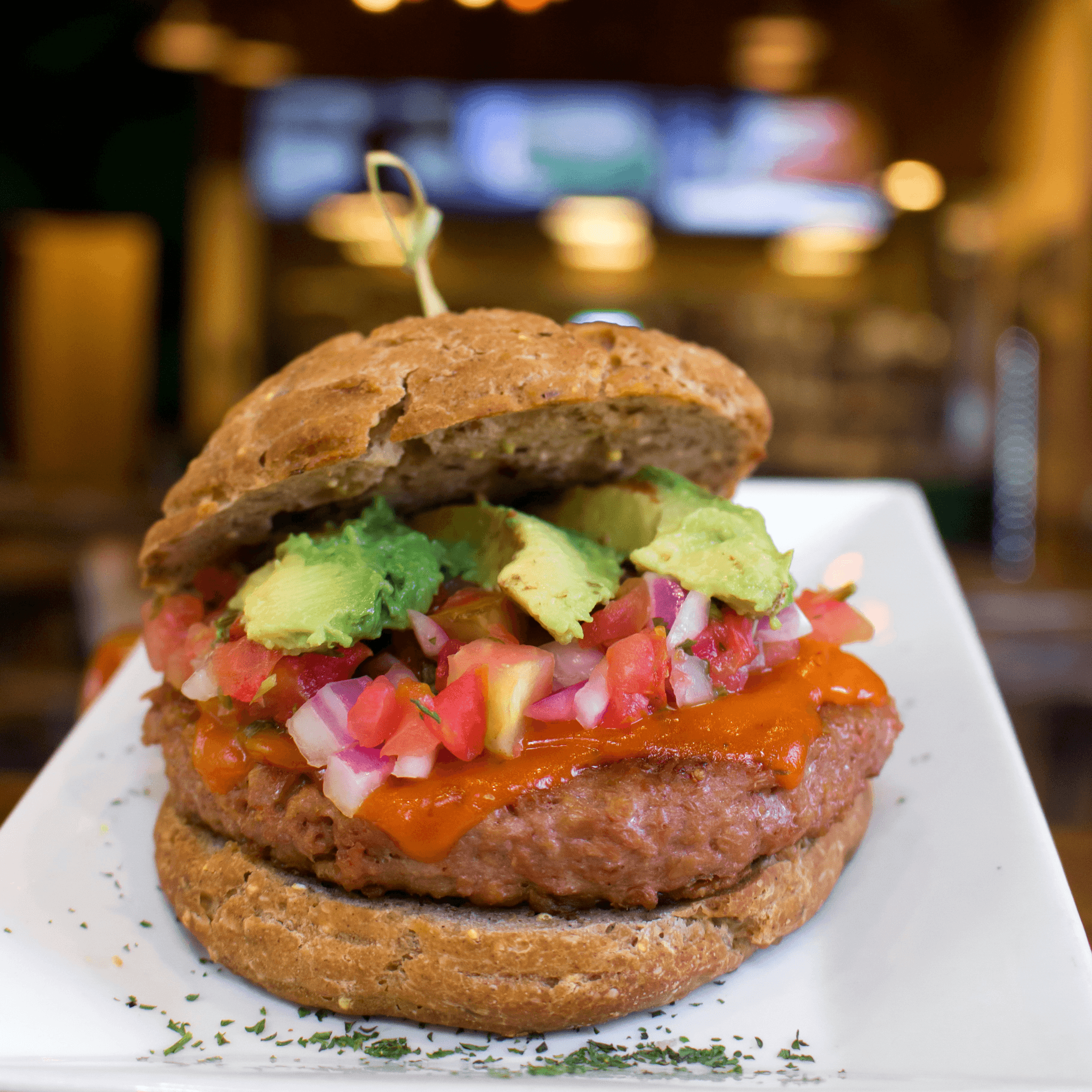 Beyond Bella Burger.