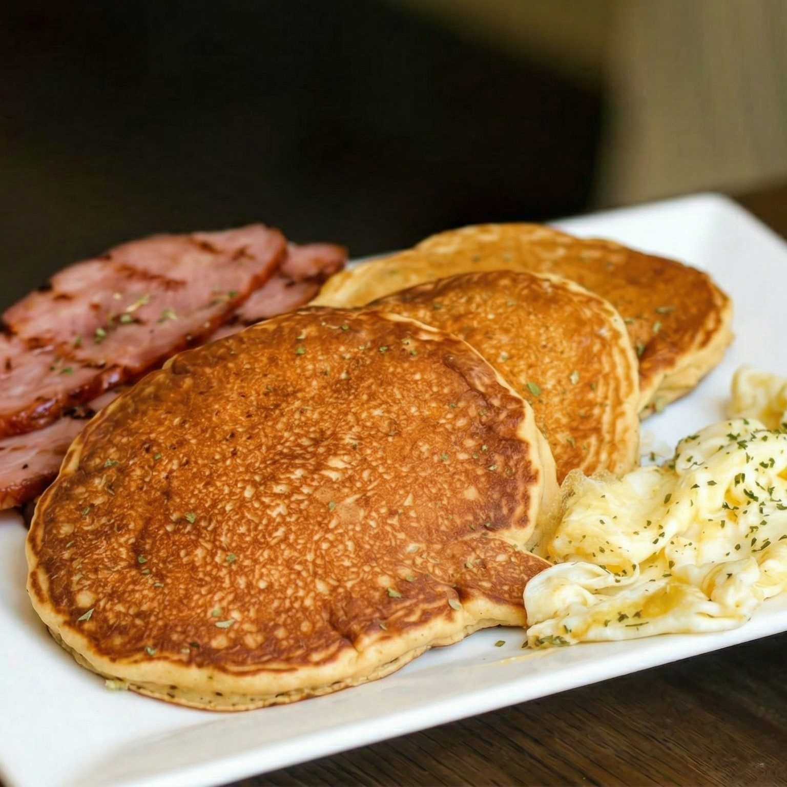Sweet Potato Pancakes.