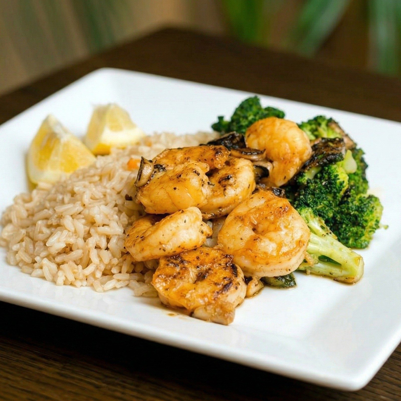 Big Deez Jumbo Garlic Shrimp Platter.