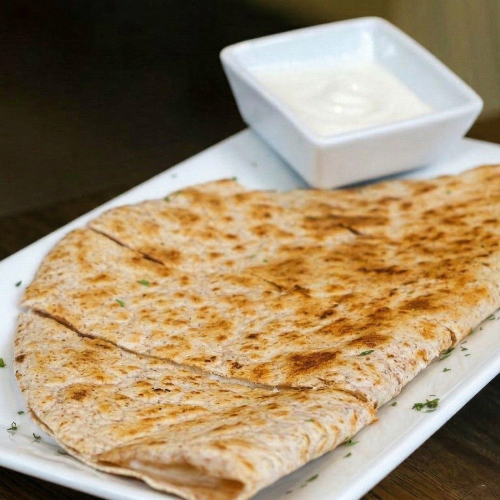 Kid's Cheese Quesadilla.