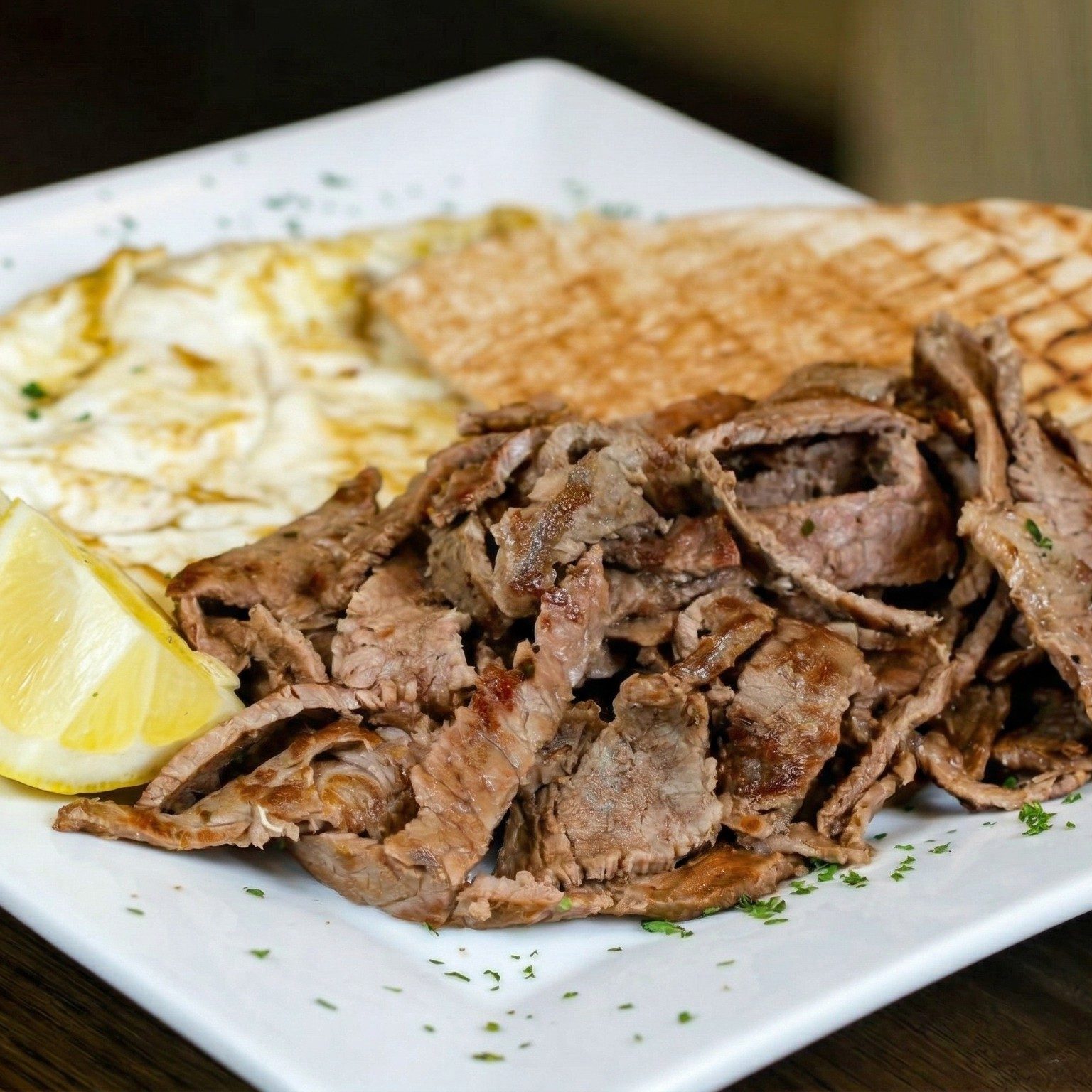 Classic Steak & Eggs.