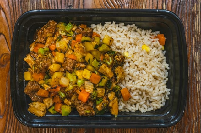 Teriyaki rice bowl