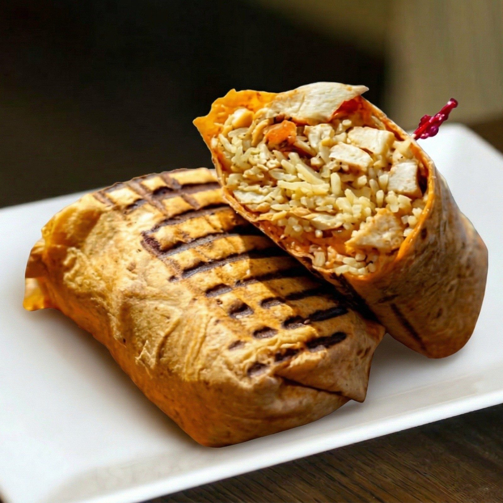 Teriyaki Terrific Wrap.