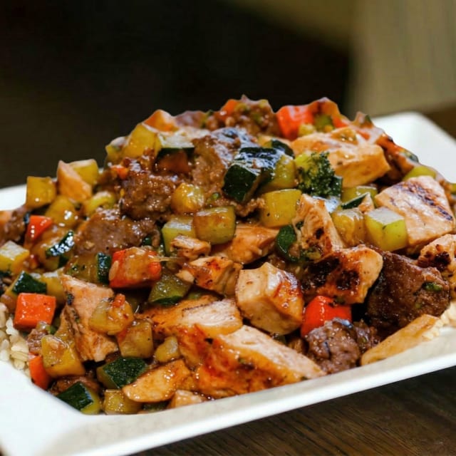 Teriyaki Rice Bowl.