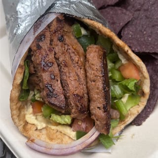 The Vegan Gyro Panini