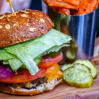 Grass Fed Angus Burger